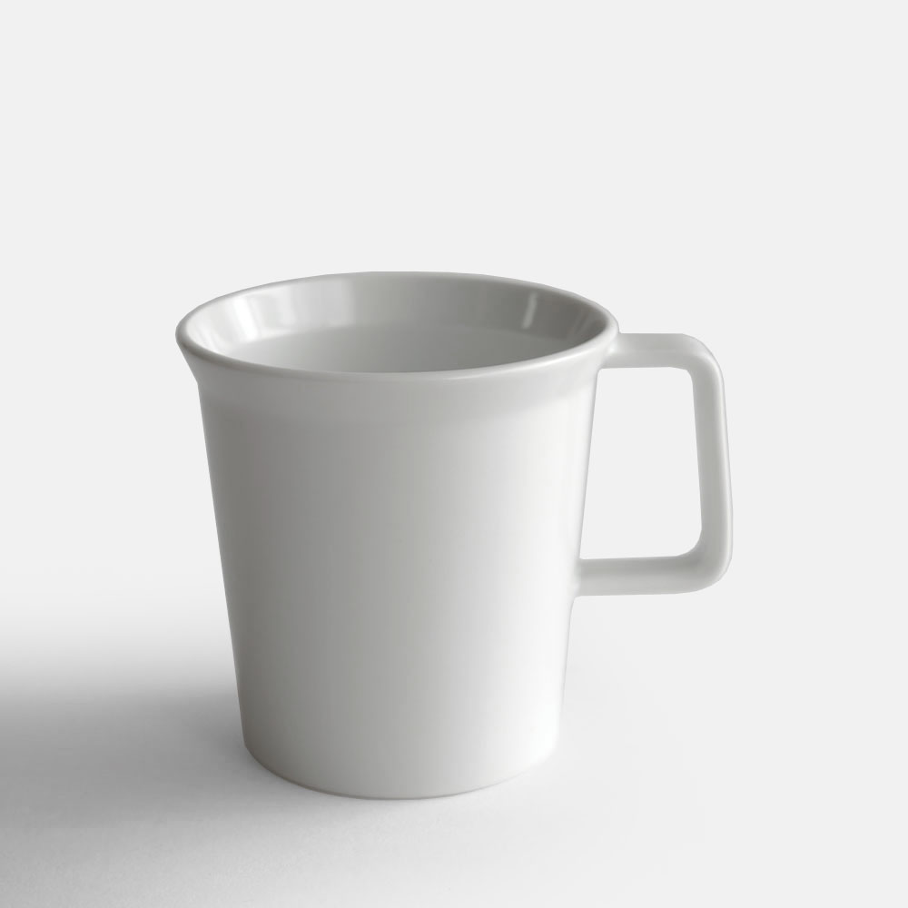 1616/arita japan / TY “Standard” Mug w.handle（White）【あす楽対応】【有田焼/柳原照弘/TYスタンダード/マグカップ/食器/ギフト】[116425