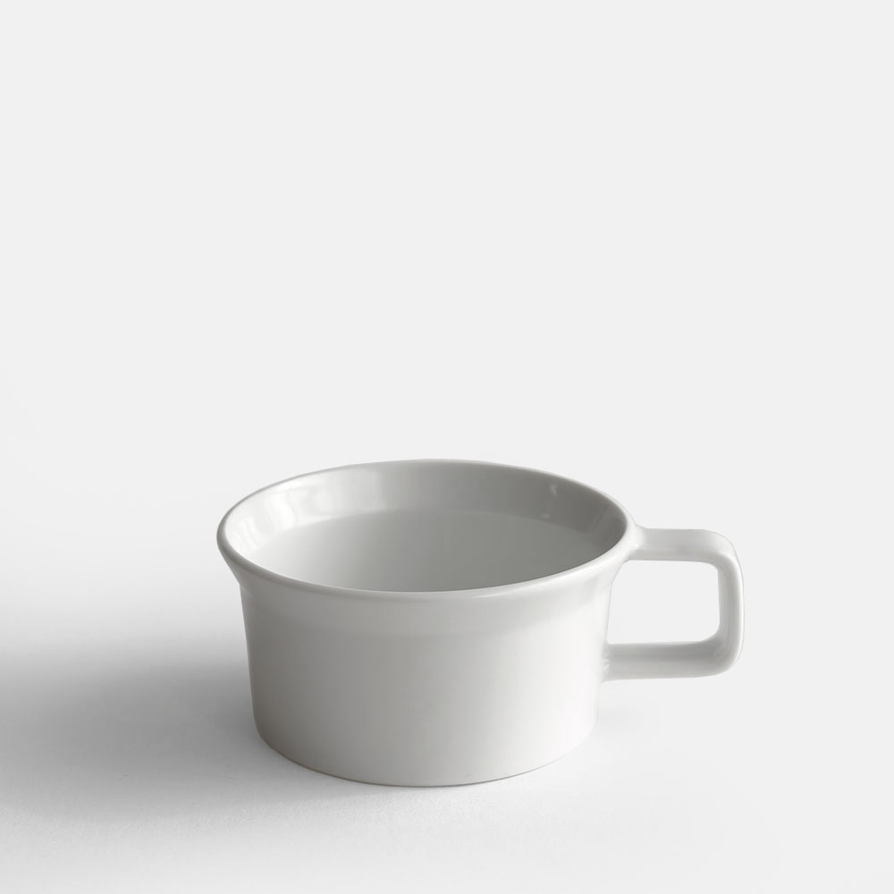 1616/arita japan / TY “Standard” Tea Cup w.handle（White）【あす楽対応】【有田焼/柳原照弘/TYスタンダード/ティーカップ/食器/ギフト】[116423