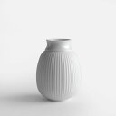 【あす楽対応】Lyngby Porcelain リュンビューポーセリン / Curve Vase 12cm(White)【カーブベース/磁器/フラワーベース/花瓶/北欧/ホワイト】 117464