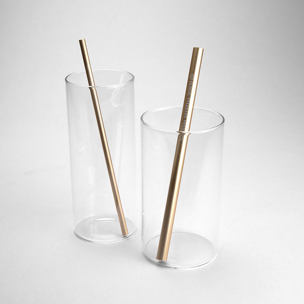 GLOCALSTANDARDPRODUCTS/GSPStraws(Gold)