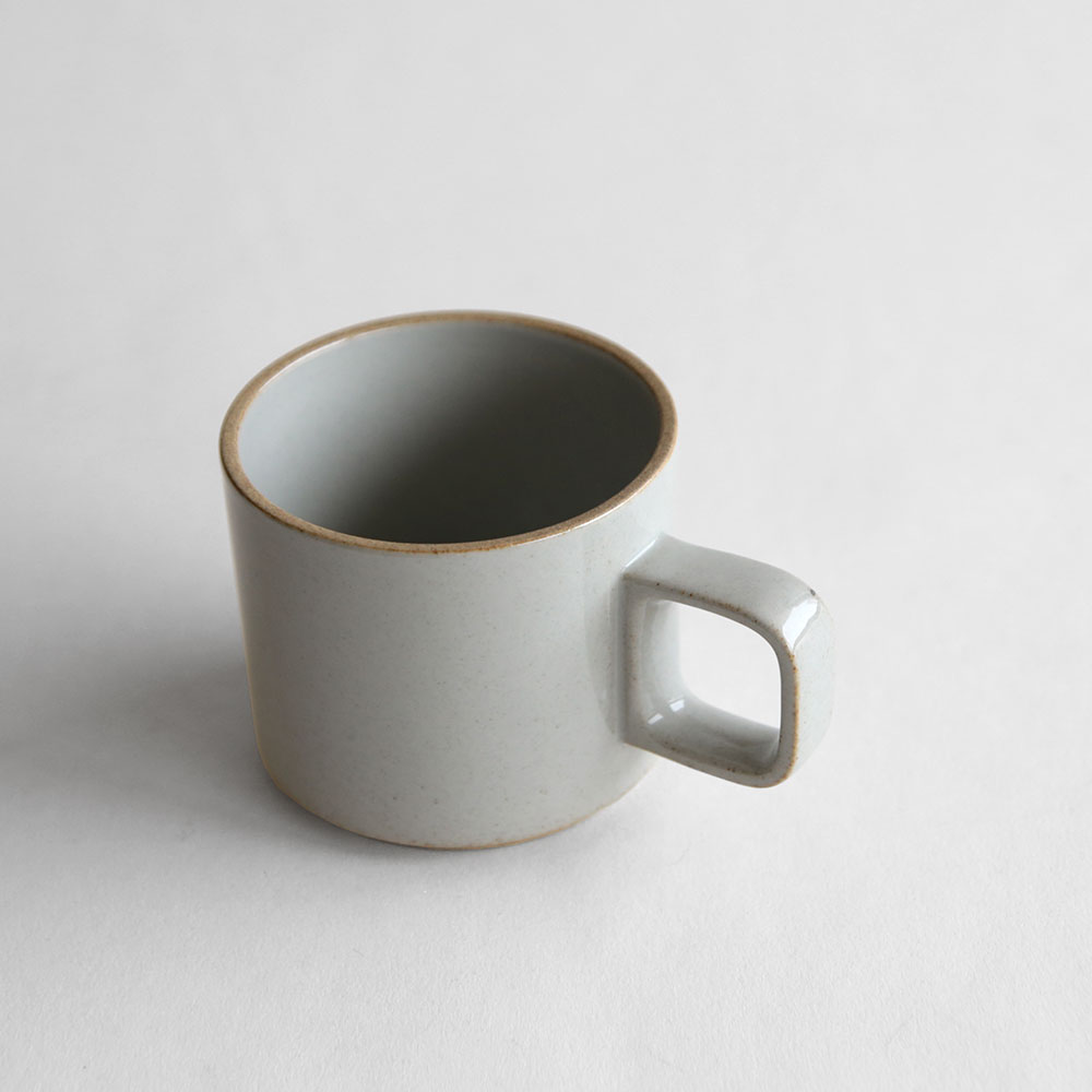 HASAMI PORCELAIN ハサミポーセリン / マグカップ S 330ml HPM019 グロスグレー｜MUG CUP 波佐見焼 クリア 食器 電子レンジ 食洗機対応 ギフト プレゼント シンプル 普段使い インテリア｜118403