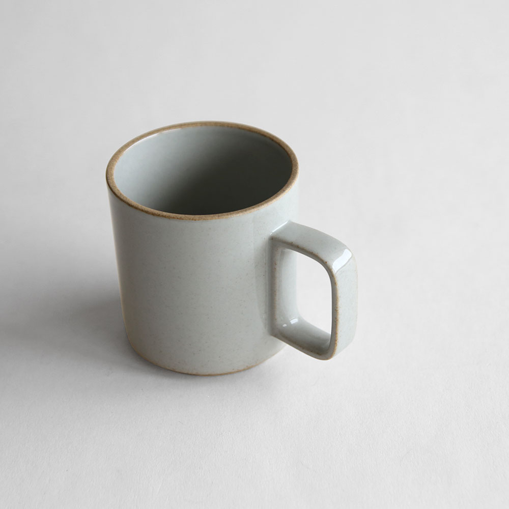 HASAMI PORCELAIN ハサミポーセリン / マグカップ M 375ml HPM020 グロスグレー｜MUG CUP 波佐見焼 クリア 食器 電子レンジ 食洗機対応 ギフト プレゼント シンプル 普段使い インテリア｜118404