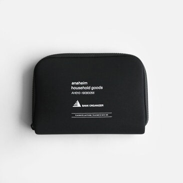 ANAheim / Anaheim Bank Organizer(Black)【メール便可 1点まで】【アナハイムバンクオーガナイザー/ブラック/収納ケース/通帳/印鑑/カード】[114666