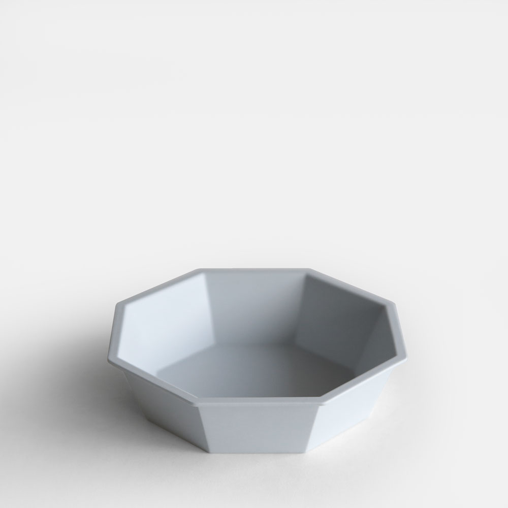 イチロクイチロクアリタジャパン 食器 1616/arita japan / TY “Standard” Anise Bowl150（Plain Gray）【あす楽対応】【アニスボウル/有田焼/八角皿/柳原照弘/TYスタンダード/食器/ギフト】[116356