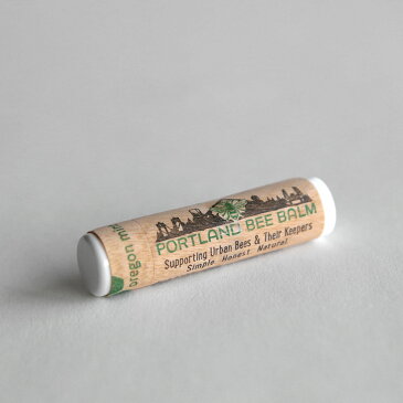 PORTLAND BEE BALM / ポートランドビーバーム オレゴンミント【メール便可 10点まで】【リップクリーム/リップバーム/ミツロウ/オーガニック/lip balm/lip cream】[112794