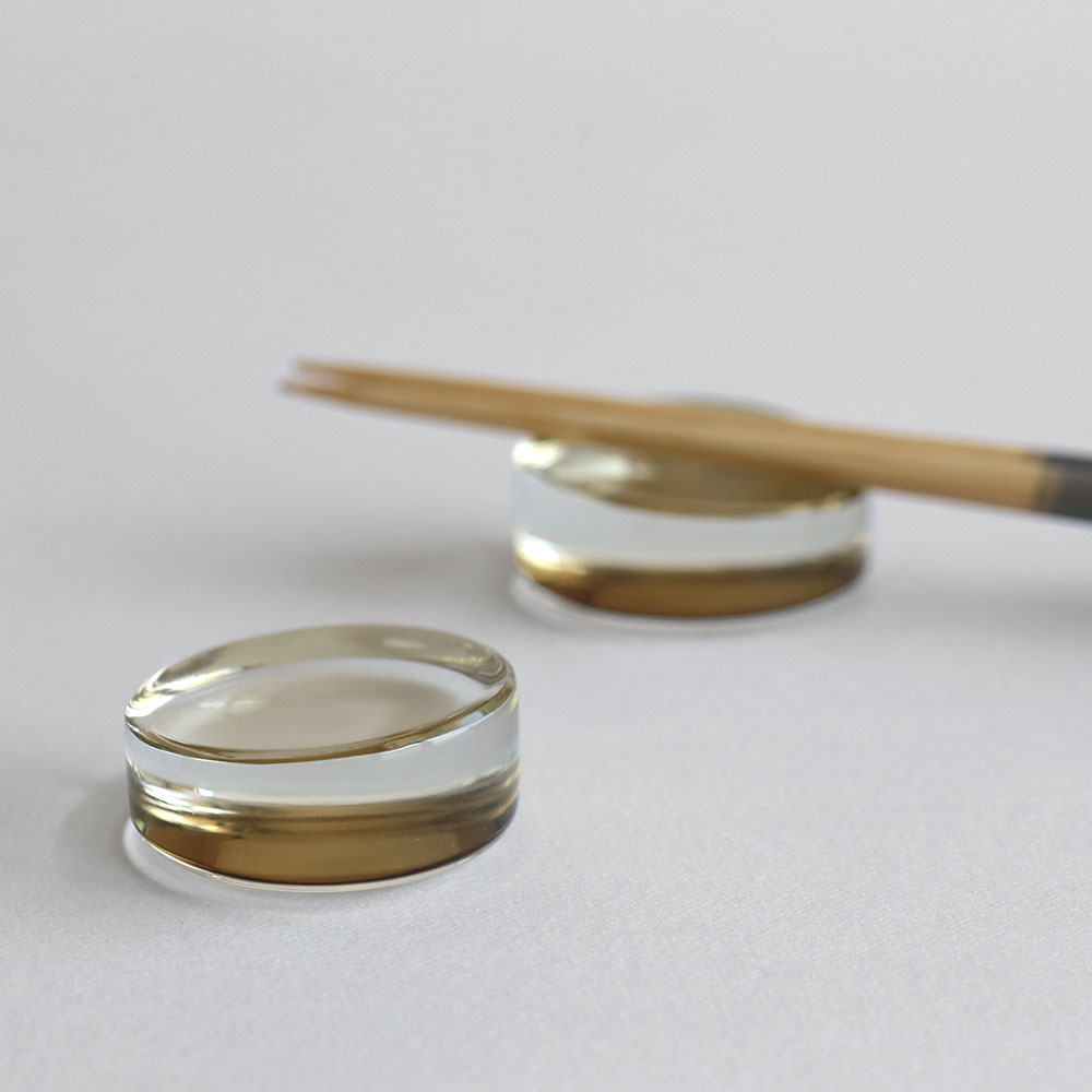 WASHIZUKA GLASS STUDIO / chopstick rest【メール便可 5点まで】【ワシズカグラススタジオ/鷲塚貴紀/チョップスティックレスト/箸置き/硝子/ハンドメイド】[114466