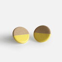 POINT / HALF-earring(red/yellow)[114313