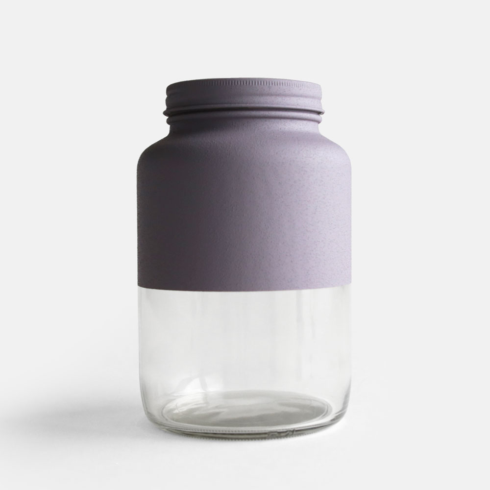 PA / PA Bottle L(Purple)【パープル/ピーエー/ガラスボトル/キャニスター/保存容器/焼付塗装】 115742