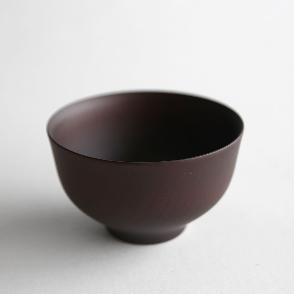 ALONGU 明論具[アロング] / 汁椀(コゲチャ)【SOUPBOWL/スープボウル/お椀/和食器】[115861