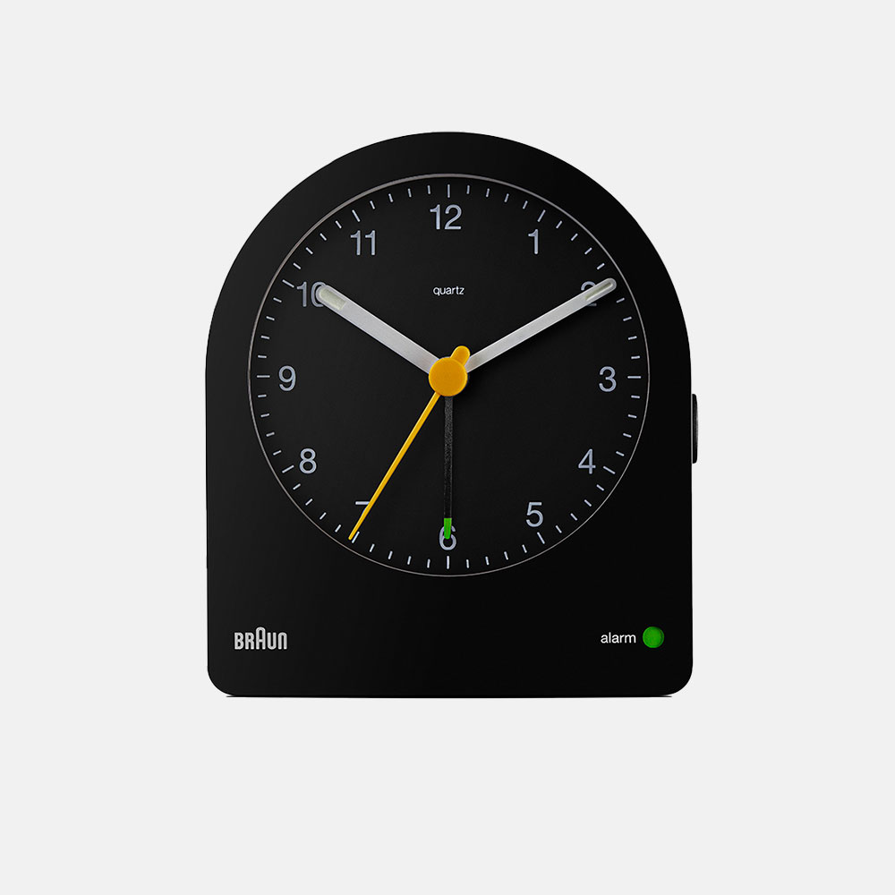 BRAUN / Analog Alarm Clock BC22B【ブラウン/アナログアラームクロック/置き時計/ディーターラムス】[116624