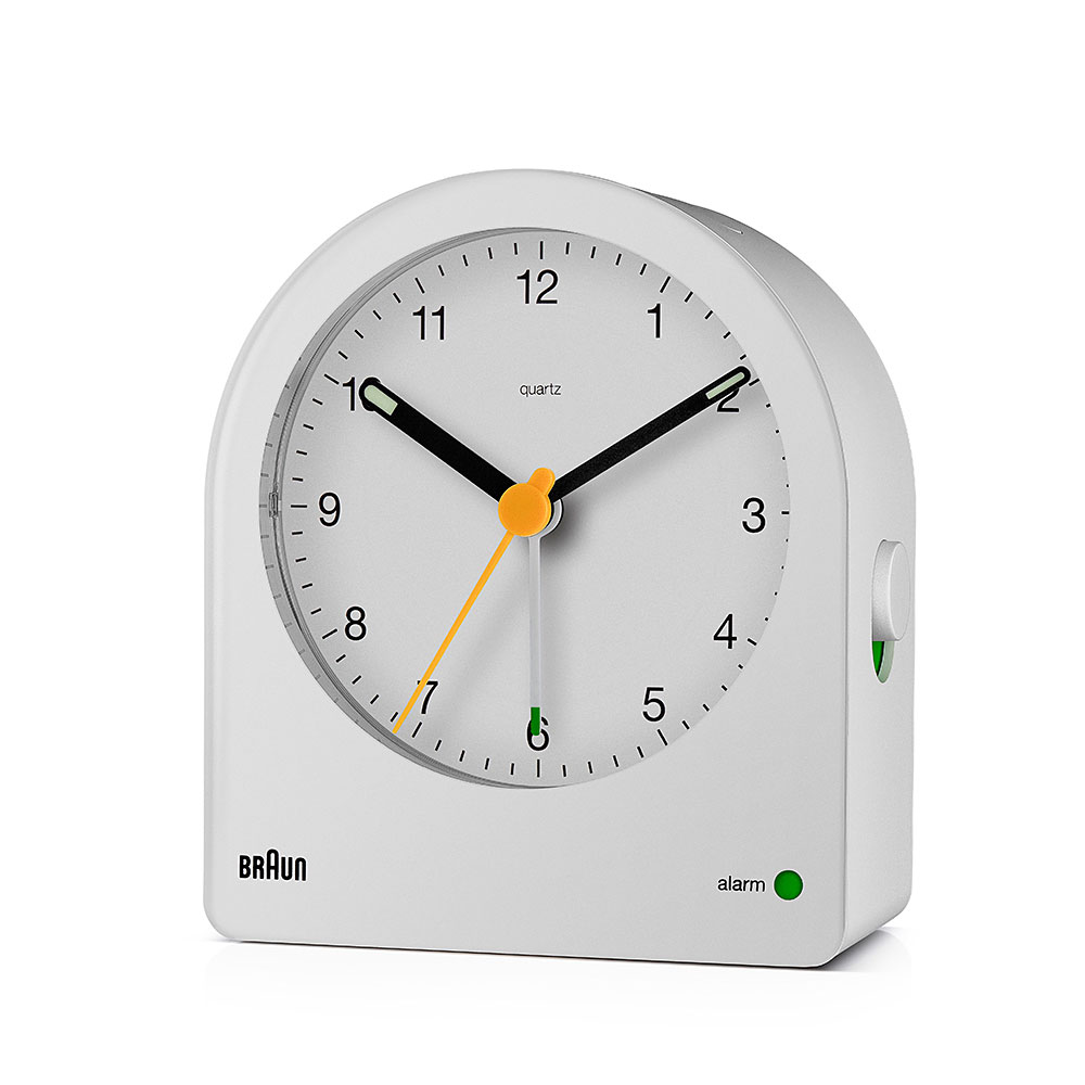 BRAUN ブラウン / Analog Alarm Clock BC22W|アナログアラームクロック 置き時計 ディーターラムス ミニマル シンプル モダン ホワイト|117634 [2]