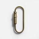 CANDY DESIGN WORKS / Bullet Carabiner(Brass)/CHW-13【メール便可 3点まで】【キャンディデザインアンドワークス/キーホルダー/キーリング/バレット/カラビナ/真鍮】 115326