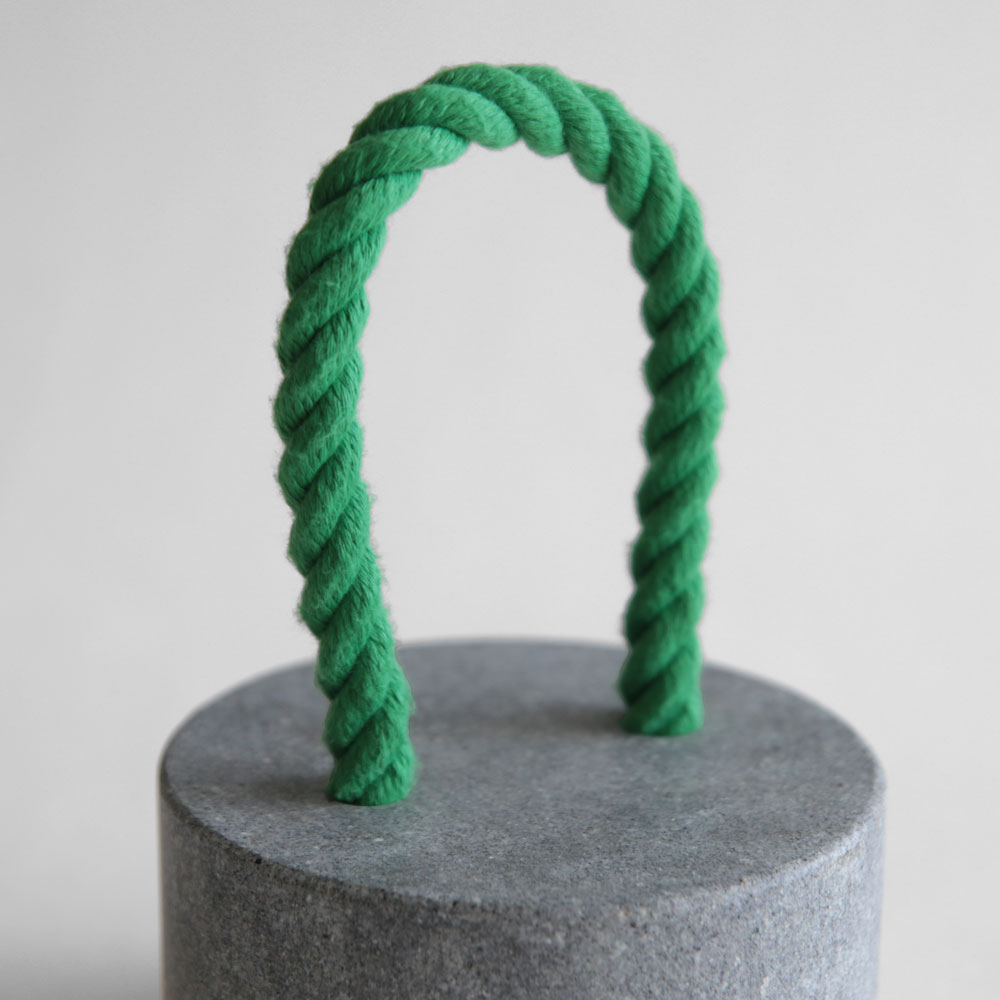 AJI PROJECT アジプロジェクト / FUJ #1 ドアストッパー (Green)｜ソリッド 藤城成貴 Shigeki Fujishiro デザイン 庵治石 自然石 インテリア グリーン モダン ギフト 重石｜117929