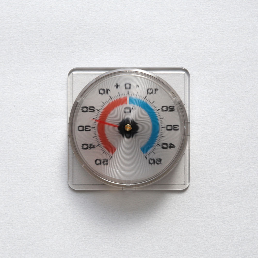 TFA DOSTMANN ティーエフエー ドストマン / Analogue window thermometer 14.6001|メール便可 3点まで|アナログサーモメーター 温度計 外気温 TFAデザイン ミニマル シンプル ホテルライク ドイツ製 グラフィック|117774 [3]