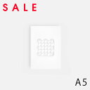 【SALE】MOEBE / ペーパーカットアートワークA5 サークルズ&スクエアズ【メール便可 5点まで】【在庫処分セール/Papercut Artworks/...