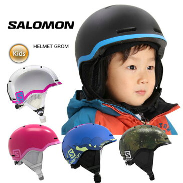 18-19 2019 SALOMON サロモン キッズ ヘルメット GROM スキー・スノーボード ジュニア【ぼーだまん】