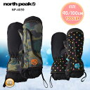TODDLER GLOVE グローブ NP-4059 キッズ ジュニア スノーボード スキー 防寒 雪遊び 子ども用 中綿入り 落下防止 キッズグローブ 【ぼー...
