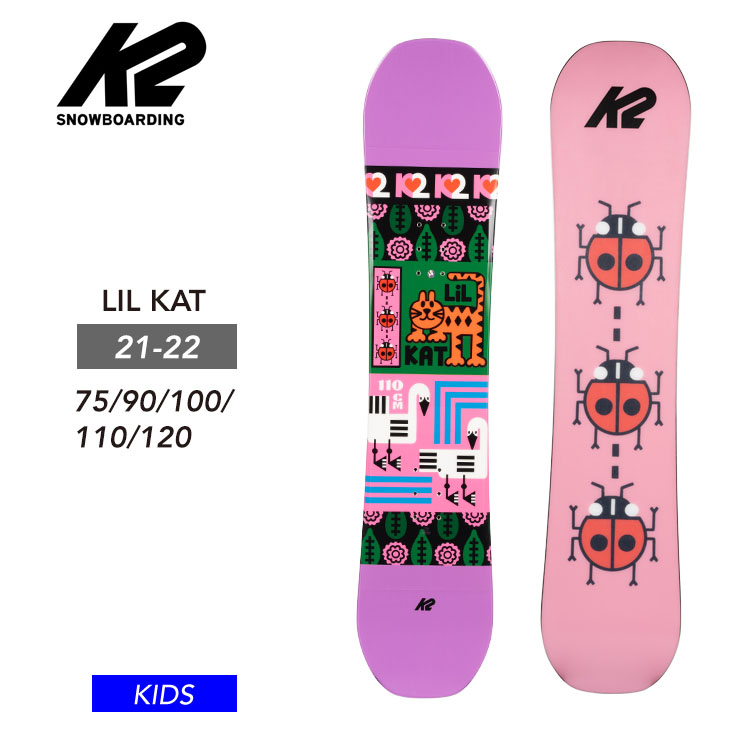 22-23 K2 ケーツー LIL KAT リルキャット キッズ 板 子供 ガールズ キッズ ジュニア スノーボード 【JSBCスノータウン】