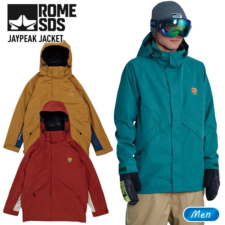 ROME ローム JAYPEAK JACKET ジェイピークジャケット メンズ 男性用 スノーボードウェア スノーウェア スキーウェア【ぼーだまん】