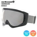 NORTH COAST ノースコースト NW-3613 GOGGLE BK/SV ゴーグル スノーボード スキー メンズ レディース ダブルレンズ UVカット【...