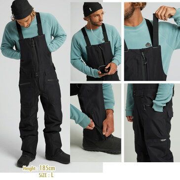 早期予約 2022 BURTON バートン GORE-TEX Reserve Bib Pant ゴアテックス スノーボードパンツ ビブパンツ スノボー ウェア 【ぼーだまん】