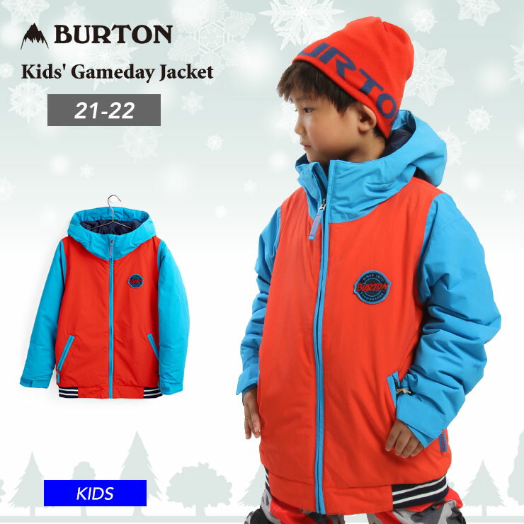 21-22 BURTON バートン Kids' Gameday Jacket ゲームデイ ジャケット スノーボード キッズ【ぼーだまん】