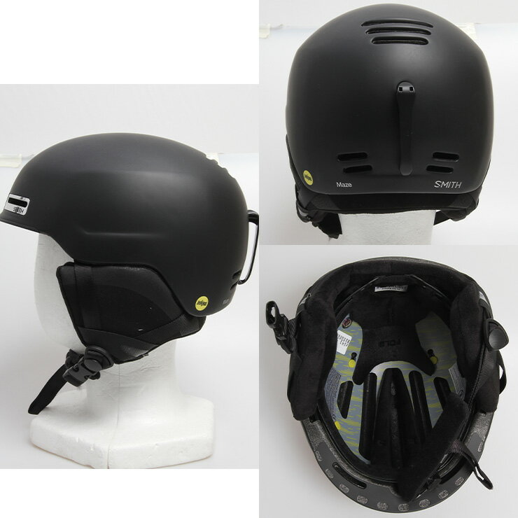 22-23 SMITH スミス Maze MIPS メイズミップス ヘルメット スキー スノーボード スノボヘルメット 3