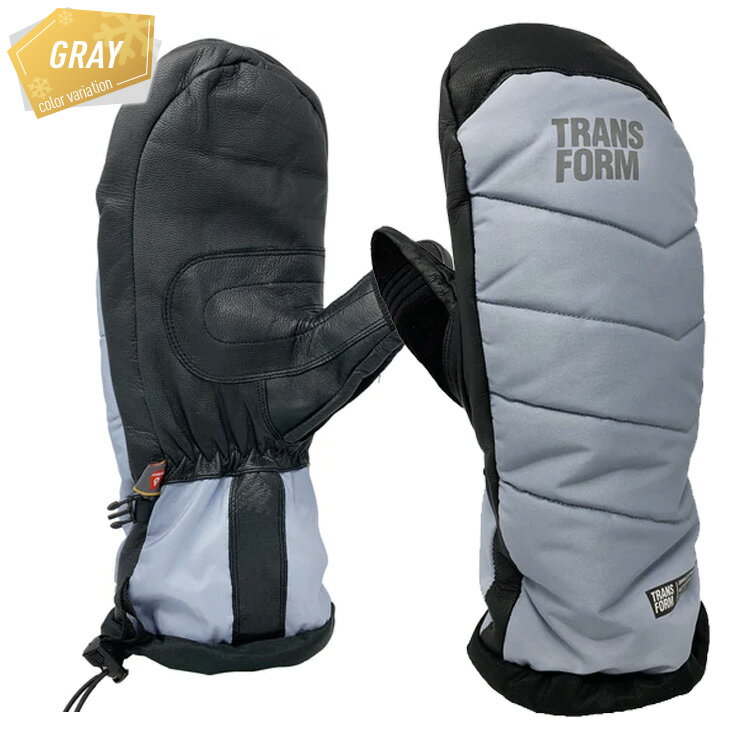【SS期間中P2倍＆最大2500円オフクーポン】【ポイントUP祭!!】22-23 TRANSFORM トランスフォーム THE UMP スノーボードグローブ ミトン スキーグローブ