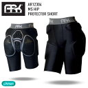 ARK エーアールケー MS HIP PROTECTOR SHORT ヒッププロテクター AR12304 下半身 プロテクター メンズ スノーボード