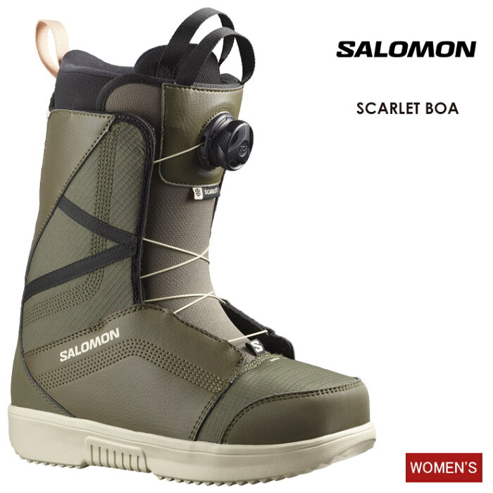 早期予約 SALOMON サロモン SCARLET BOA スカーレットボア 22-23 2023 スノーボード ブーツ レディース ウーメンズ