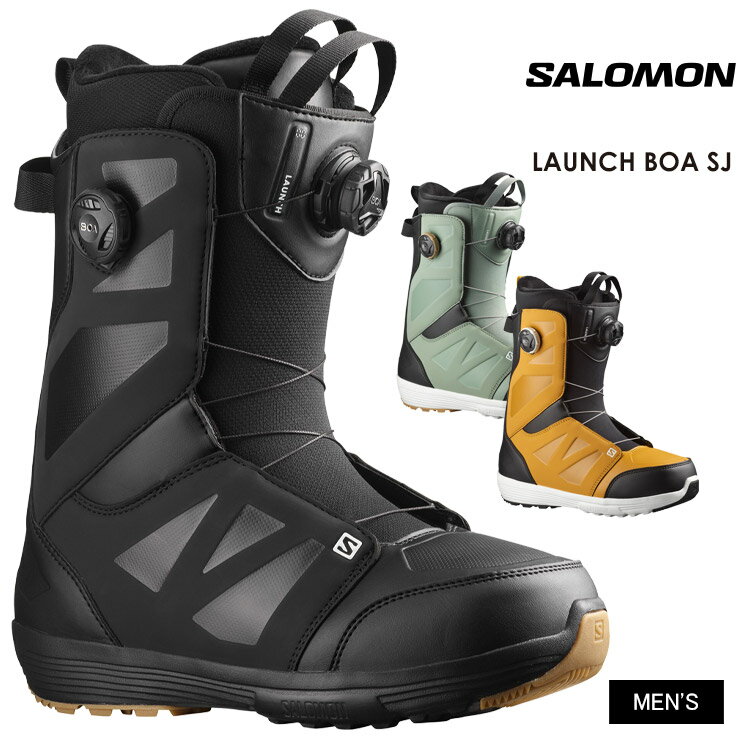 早期予約 SALOMON サロモン LAUNCH BOA SJ ラウンチボア 22-23 2023 スノーボード ブーツ メンズ