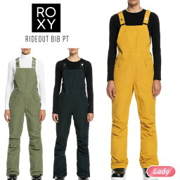 2023 ROXY ロキシー RIDEOUT BIB PT レディース ビブパンツ スノボー スノーボード ウェア スキー【ぼーだまん】