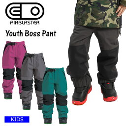 AIRBLASTER エアブラスター Youth Boss Pant パンツ スノーボード 雪遊び キッズ スキー ジュニア 子供