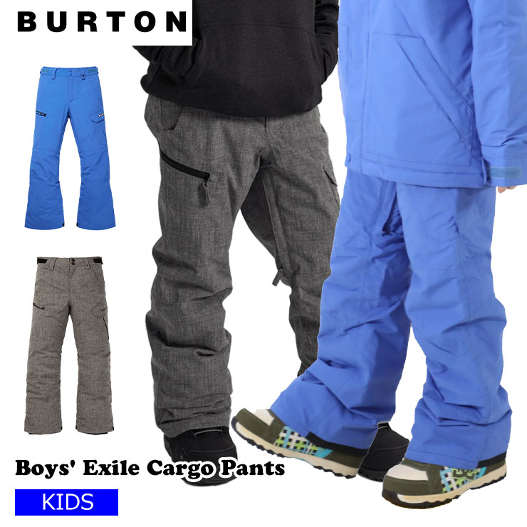 22-23 BURTON バートン Boys' Exile Cargo Pants キッズ スノーボード ジャケット 