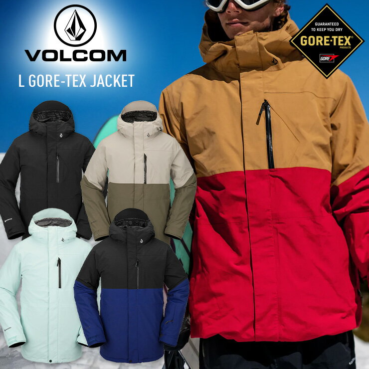 正規品 22-23 VOLCOM ボルコム L GORE-TEX JACKET エル ゴアテックスジャケット スノボー スノーボード ウェア スキーウェア 2023 【ぼ..