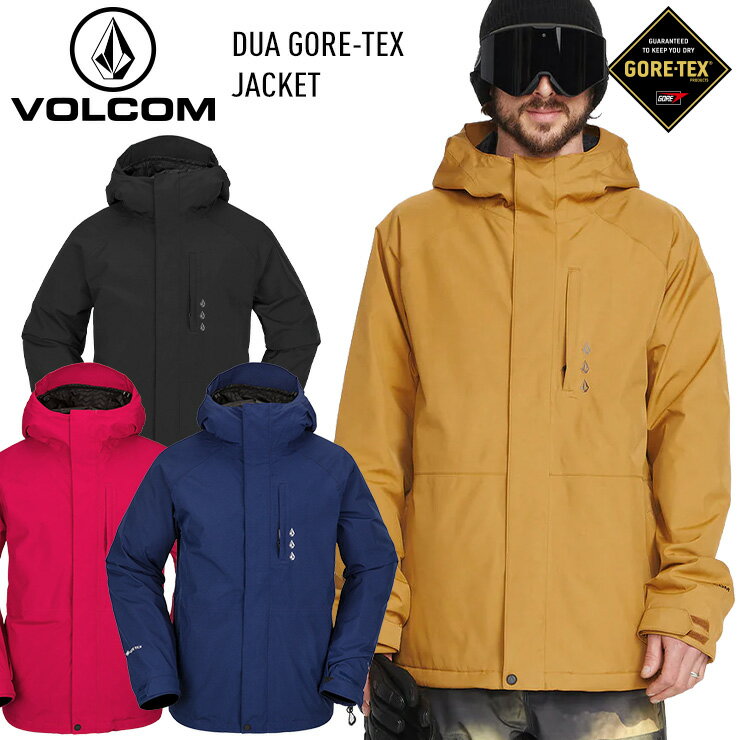 正規品 22-23 VOLCOM ボルコム DUA GORE-TEX JACKET ゴアテックスジャケット スノボー スノーボード ウェア スキーウェア 2023【ぼーだまん】