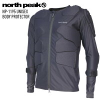 NORTH PEAK ノースピーク NP-1195 UNISEX BODY PROTECTOR ユニセックス ボディプロ...