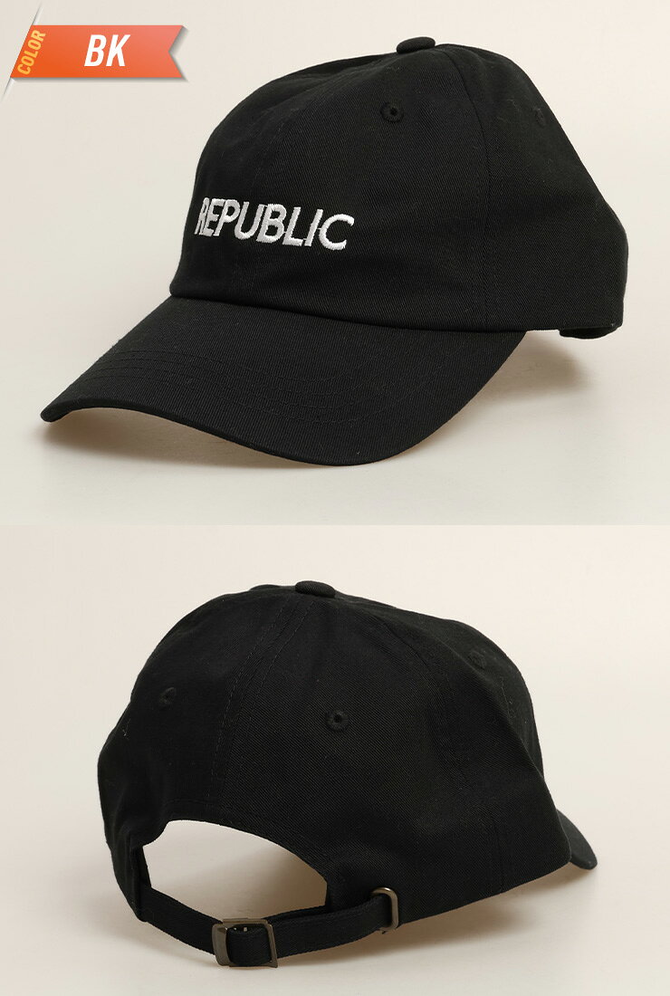 ぼーだまんのREPUBLIC リパブリック CREEP 6PANEL CAP クリープ シックスパネル キャップ 帽子｜アングル2