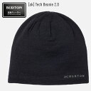 正規品 23-24 BURTON バートン ak Tech Beanie 2.0 テックビーニー 防寒 ニット帽 スノーボード バックカントリー トレイルラン 【ぼーだまん】