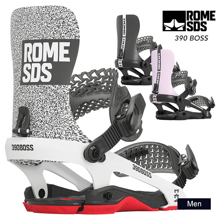 ROME ローム 390 BOSS スリーナインオーボス 23-24 2024 スノーボード ビンディング バインディング メンズ
