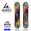 23-24 WIRED ワイアード スノーボード キッズ 板 PRIME 子供 ジュニア オールラウンド キャンバー