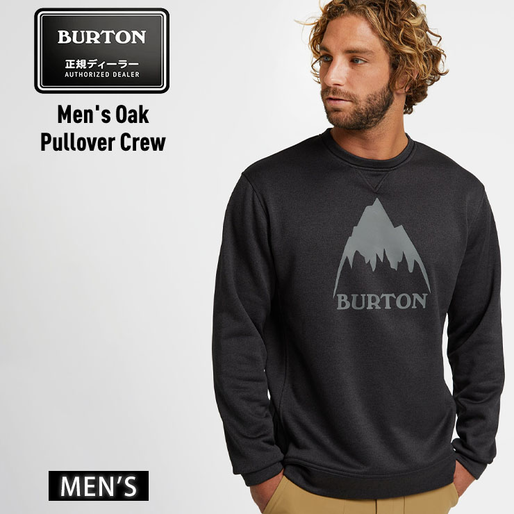 23-24 BURTON バートン Men's Oak Pullover Crew スノーボード プルオーバー メンズ 長袖