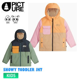 23-24 PICTURE ピクチャー SNOWY TODDLER JKT スノーボード 雪遊び キッズ スキー ジュニア 子供