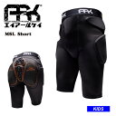 23-24 ARK エイアールケイ MSL Short AR12306 プロテクター 下半身 スノーボード 子供用 キッズ ジュニア