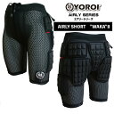 24-25 YOROI AIRLY SHORT WAKA 2 プロテクター スノーボード ヒップパッド エアリー ショート 【楽天ぼーだまん】