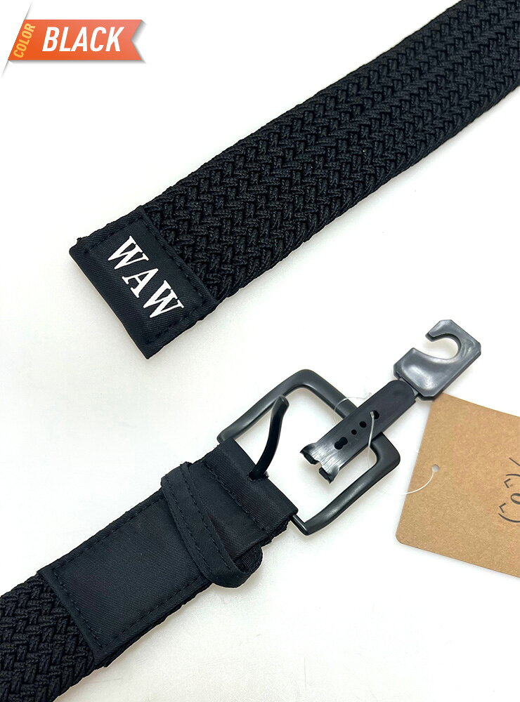 ぼーだまんの24-25 WAW ワウ WOVEN BELT ウーブンベルト 伸縮性 スノーボード スキー｜アングル3