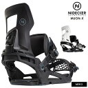 NIDECKER ナイデッカー MUON-X ムオンエックス 24-25 2025 スノーボード ビンディング バインディング メンズ