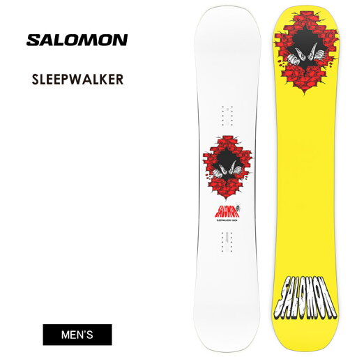 【無料ワックスサービス有】SALOMON サロモン SLEEPWALKER スリープウォーカー カービング グラトリ 24-25 2025 スノーボード 板 メンズ 【無料ワックスサービス有】SALOMON サロモン SLEEPWALKER スリープウォーカー カービング グラトリ 24-25 2025 スノーボード 板 メンズ