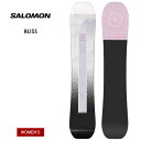 【無料ワックスサービス有】SALOMON サロモン BLISS ブリス カービング フリーライド 24-25 2025 スノーボード 板 レディース ウーメンズ