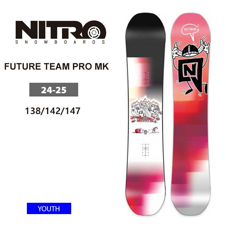 �����\�� 26-27 2027 NITRO �i�C�g�� �X�m�[�{�[�h �L�b�Y �� FUTURE TEAM PRO MK �q�� �W���j�A